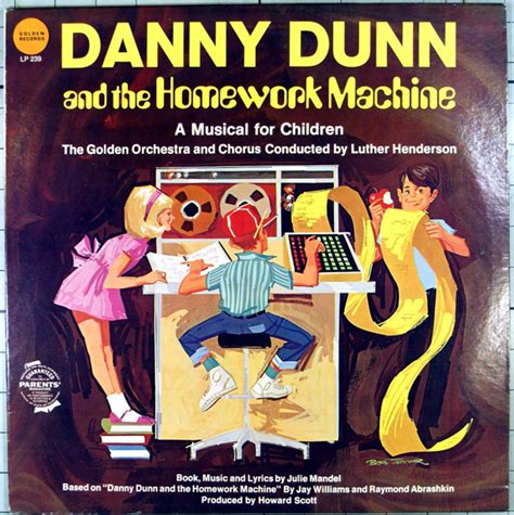 Danny Dunn Danny Dunn And The Homework Machine 1970 Vinyl Discogs