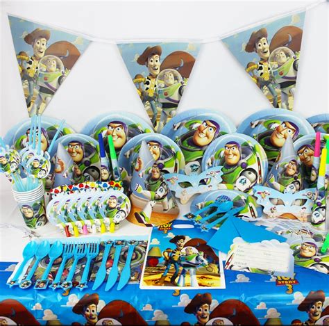 78pcs2015 Luxury Kids Birthday Party Decoration Set Toy Story Theme