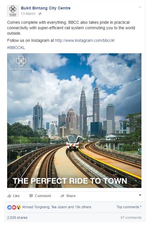 Последние твиты от bukit bintang city centre (@bbccbyecoworld). Case Study: Facebook Campaign for Bukit Bintang City ...