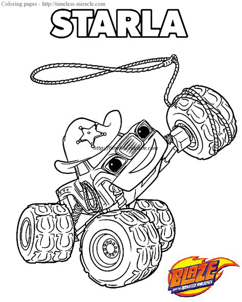 Here are some free printable blaze and the monster machines coloring pages for kids to color. Blaze printable page - timeless-miracle.com
