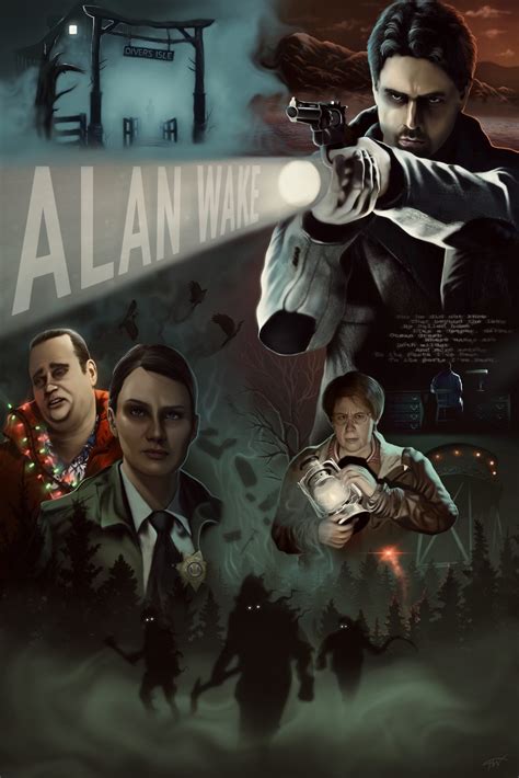 Alan Wake Poster Remedy Entertainments Community Hub