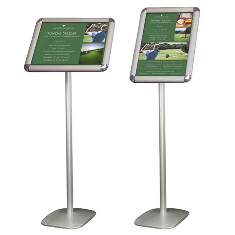 Saturn A3 Sign Holders Ral Display