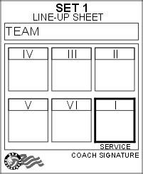 (1 days ago) usa volleyball lineup sheets printable. USA Volleyball Line-Up Sheet | Coaching volleyball ...
