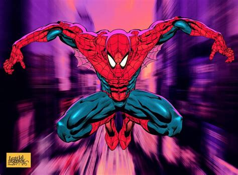 Spiderman Color By Garnabiuth On Deviantart Spiderman Spiderman Art