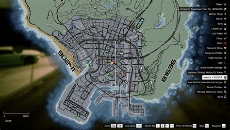 Gta 5 Full Map With Street Names