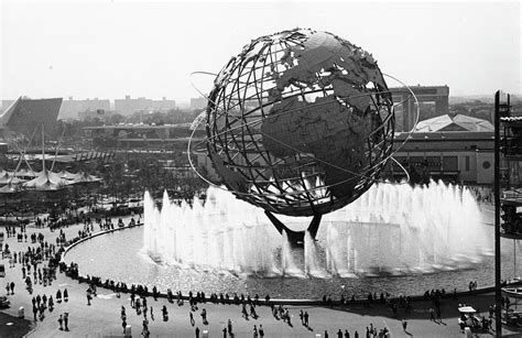 Unisphere At The Worlds Fair By Fred W Mcdarrah