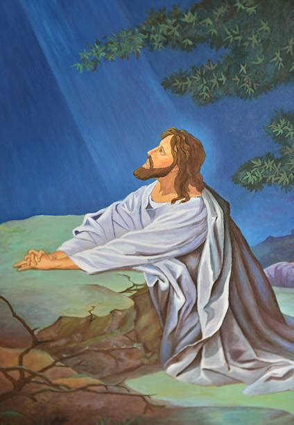 Jesus Praying In Garden Stock Photos Pictures And Royalty Free Images