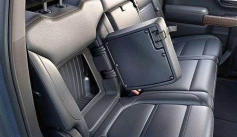 GM Rear Seat Back Storage