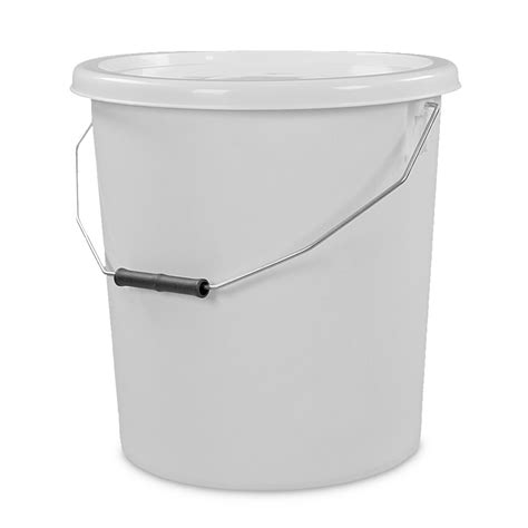 Check spelling or type a new query. 16L White Plastic Buckets With Lid | H&O Plastics