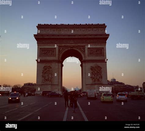 Arc De Triomphe Stock Photo Alamy