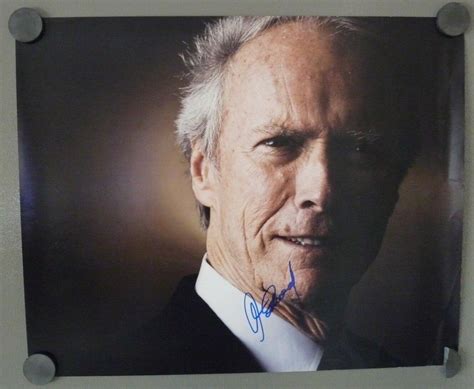 Clint Eastwood Signed Autographed X Photo Beckett Certified READ Autographia