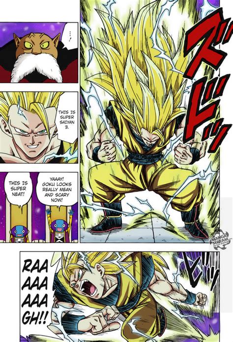 Dbs Manga Goku Vs Toppo Full Color By Dgrayrain On Deviantart