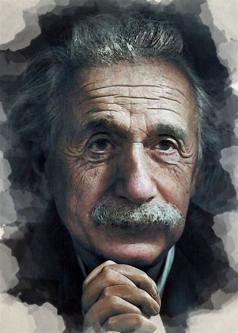 Albert Einstein Inspirational Poster Print Metal Posters Displate