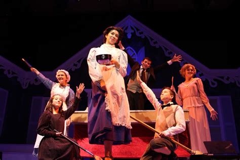 Theater Review A Practically Perfect Mary Poppins Jr Lands At