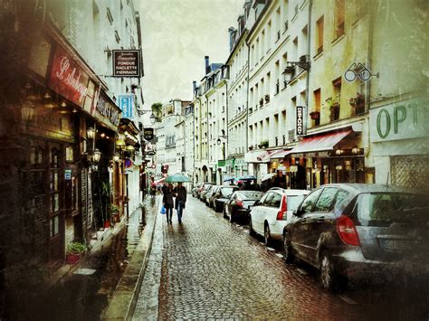 Paris Street Wallpaper Wallpapersafari