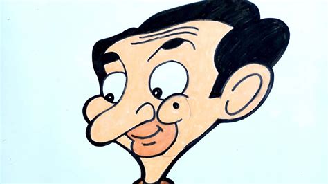 How To Draw Mr Bean With Very Easy Steps Draw Mr Bean With 2020