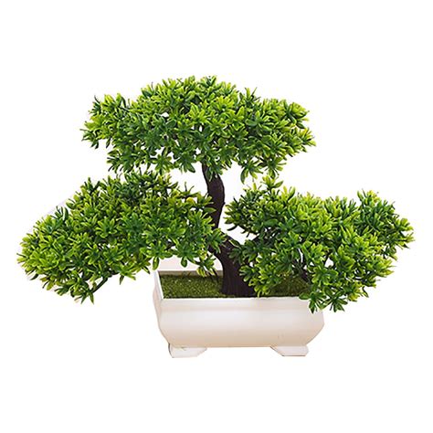 Artificial Bonsai Tree Plant Decoration Welcoming Plant Potted Bonsai