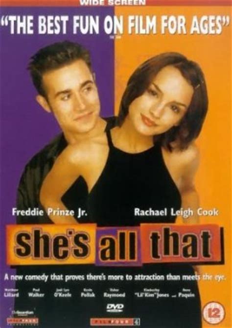 In the original, zack's girlfriend breaks up with him after falling for a reality star named brock hudson at a pool party. She's All That Review 1999 | Movie Review | Contactmusic.com