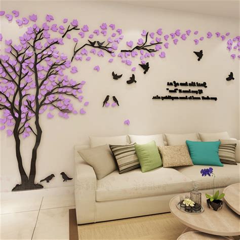 Find everything you need to turn your house into a home with unique wall décor to fit every style. Creative Couple Tree 3D Sticker Acrylic Stereo Wall ...