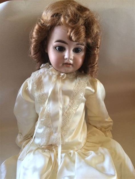 Armand Marseille Doll Bisque Head Wood Body 1894 Am8dep Antique Germany