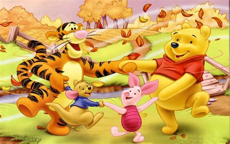 Winnie The Pooh Fall Wallpaper 74 Images