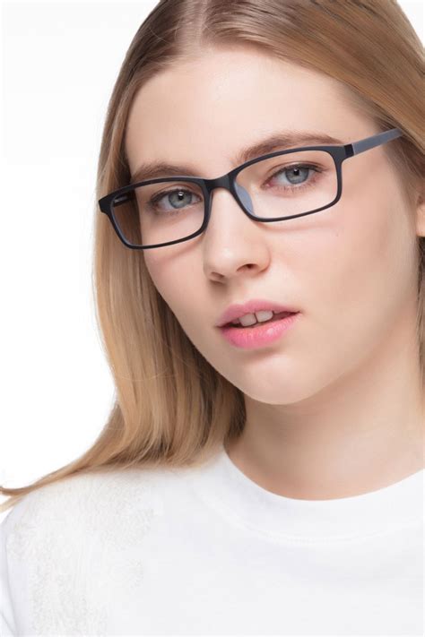 Corvallis Rectangle Black Full Rim Eyeglasses Eyebuydirect