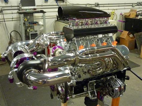 Hi Tech Twin Turbo V8 Engineering Race Engines Twin