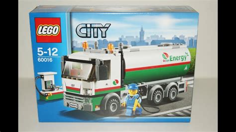 Lego City 2013 60016 Tanker Truck Stop Motion Review Youtube