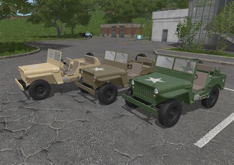 МОД Jeep Willys V10 ДЛЯ Farming Simulator 2017 Fs 17 Машины легковые