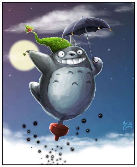 Totoro Saves Christmas By Puggdogg On Deviantart Totoro Totoro