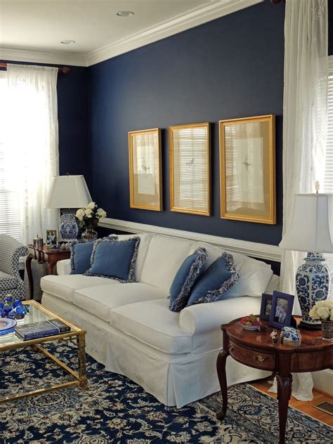 20 Living Room Blue And White