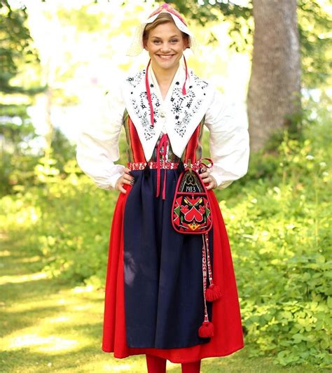 Ål Dalarna Sweden National Clothes Traditional Outfits Folk Costume