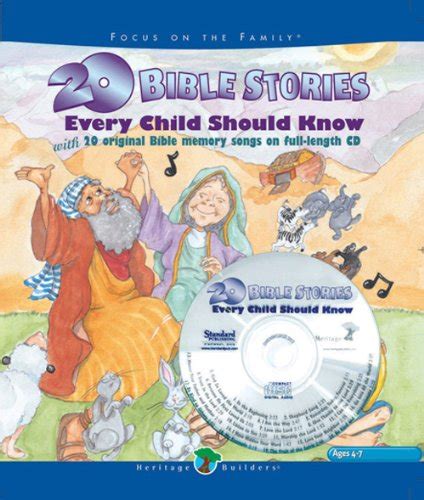 20 Bible Stories Every Child Should Know By Publishing Standard New