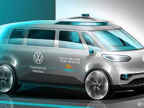 Volkswagen Idbuzz 2022 Le Futur Combi électrique Sera Aussi Autonome