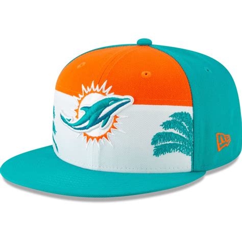 Miami Dolphins 2019 New Era Nfl Draft Hats Falls Short On Creativity