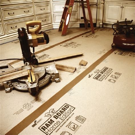 When you undertake any sort of construction or renovation project, you want their specialty is providing quality products to protect your flooring. Ram Board 915mm x 15.24m Home Edition Temporary Floor ...