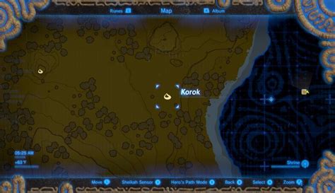 Central Korok Seed Locations Zelda Dungeon