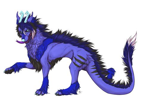 Dragon Wolf By Mayhwolf On Deviantart