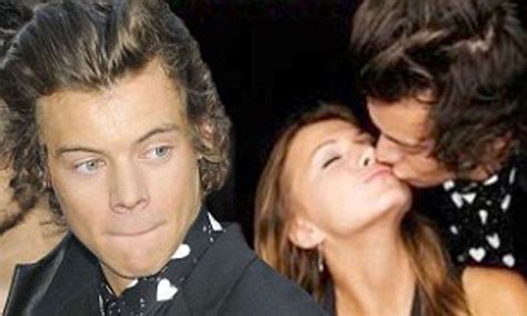 Harry Styles Kissing A Fan On The Lips