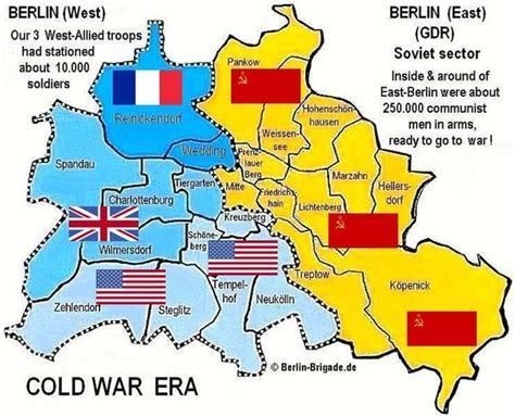 Why Was Berlin Divided Into Two After World War Ii Quora