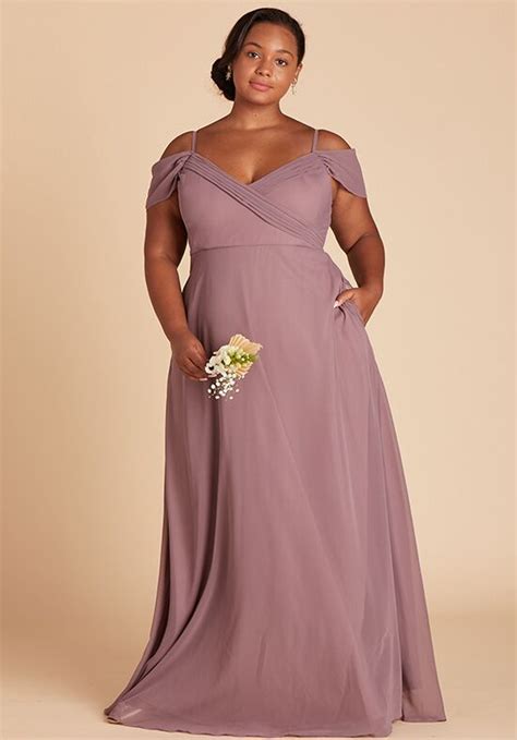 Birdy Grey Spence Convertible Dress Curve In Dark Mauve Bridesmaid