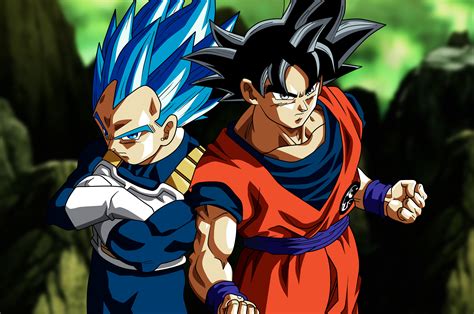 (please give us the link of the same wallpaper on this site so we can delete the repost) mlw app feedback there is no problem. 2560x1700 Son Goku Vegeta In Dragon Ball Super 5k ...