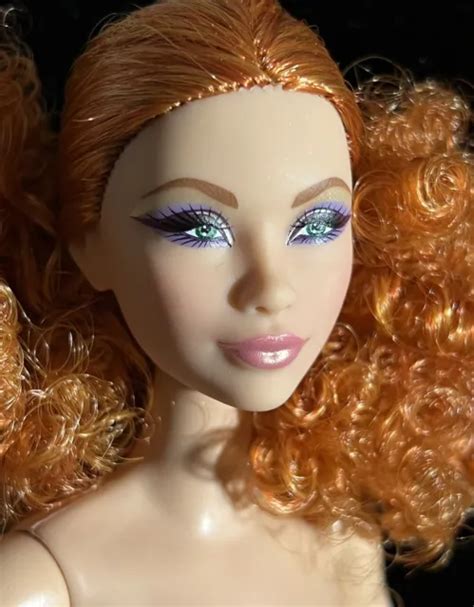 Red Hair Signature Looks Collectors Mattel Barbie Doll Articulated Nude M Picclick