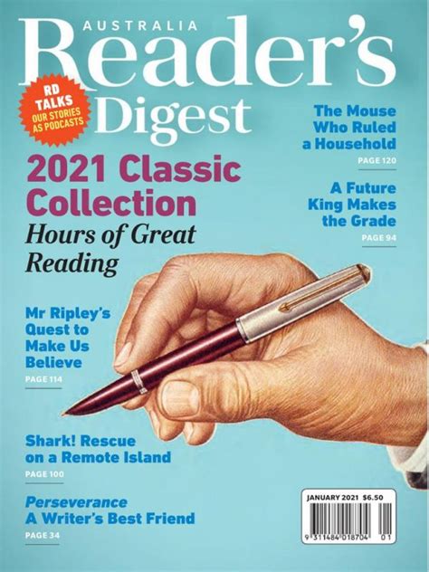 Readers Digest Australia And New Zealand January 2021 Free Download