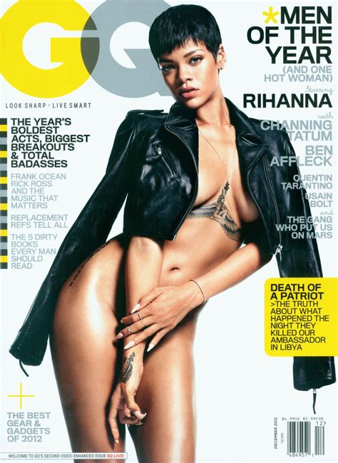 Rihanna Topless For Gq Magazine Your Daily Girl