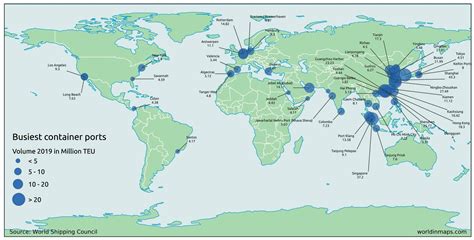 10 Largest Busiest Ports In The World Daily Logistic