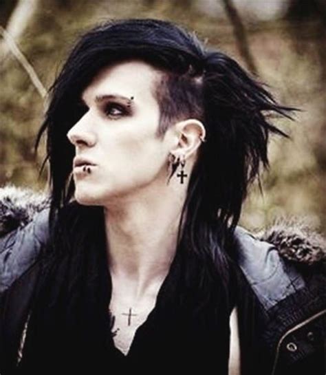 Gothic Punk Hairstyle Undercut Long Hair Undercut Hairstyles Cool