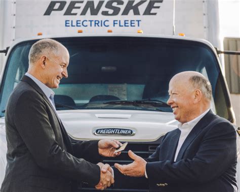 Penske Gets First Freightliner Electric Truck Sonny Merryman Inc