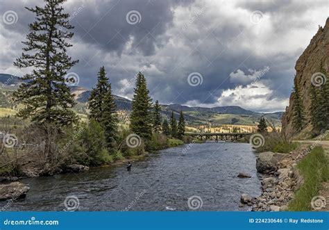 Rio Grande River Near Creede Colorado Stock Photo Image Of Outdoors