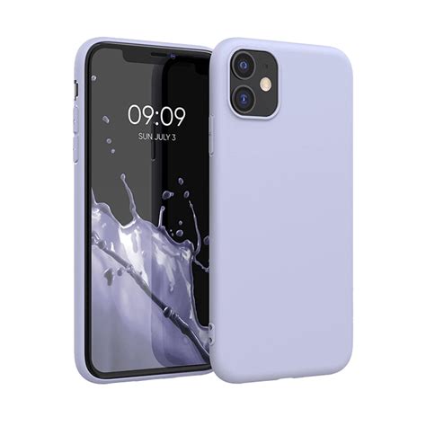 Liquid Silicone Iphone 11 Case Lavender Caseface